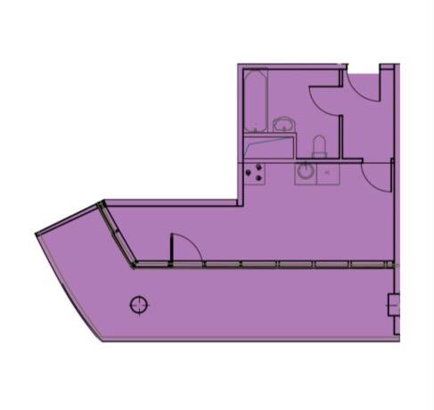 Планировка СанСити 47,6 м²